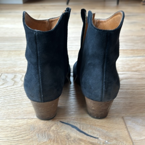 Isabel Marant black suede booties, size 41 - Picture 4 of 5